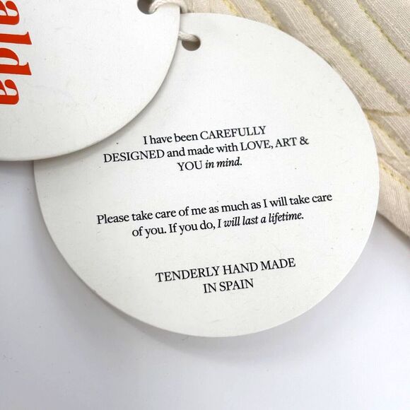 Romualda Planet Gran Venus Bucket Hat Yellow Pink Blue Made In Spain NWT - Picture 10 of 12